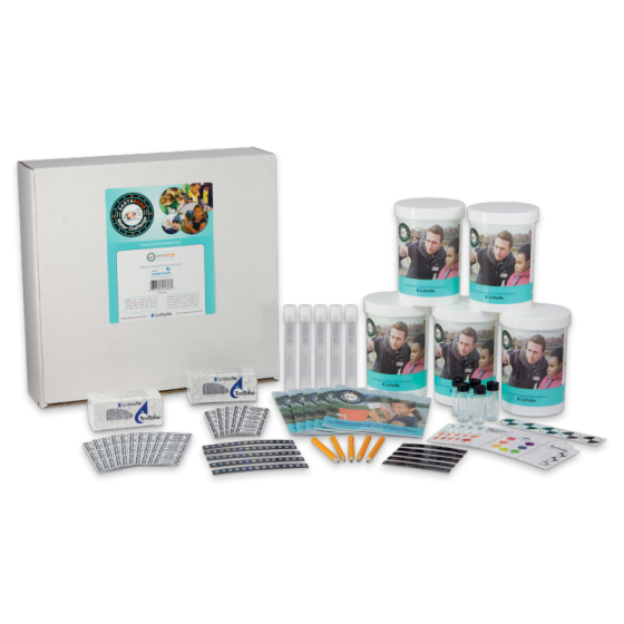 Water Challenge Test Kits (1 box; 5 individual sampling jars)